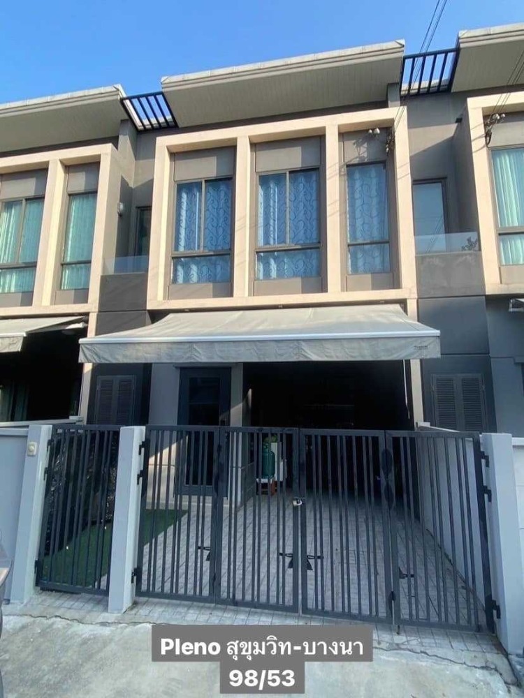 For RentTownhomeSamut Prakan,Samrong : Townhome for rent, Pleno Sukhumvit-Bangna.