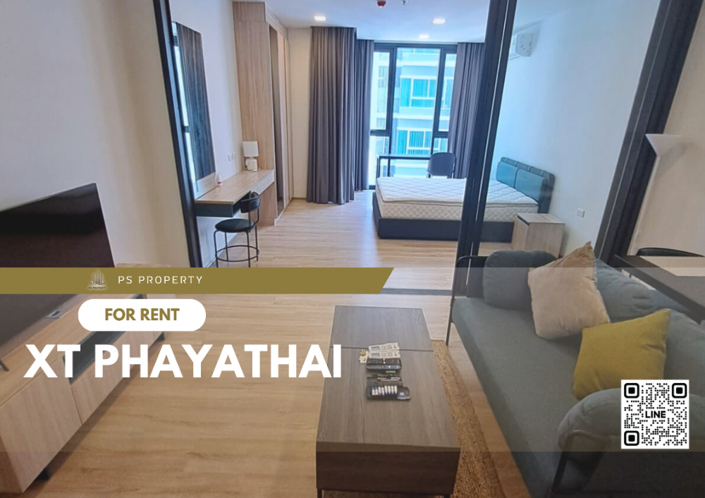 For RentCondoRatchathewi,Phayathai : For rent 📌 XT PHAYATHAI 📌 Complete furniture and electrical appliances. Ready to move in, near BTS Phaya Thai.