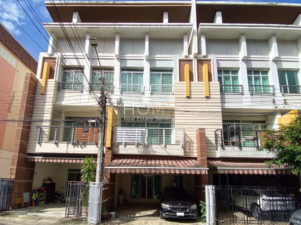 For SaleTownhomeKasetsart, Ratchayothin : Townhouse next to the BTS, 5 minutes to the expressway, best price in the project 🔥 Baan Klang Muang Monte - Carlo / 3 Bedrooms (SALE), Baan Klang Muang Monte - Carlo / 3 Bedrooms (SALE) FAH029