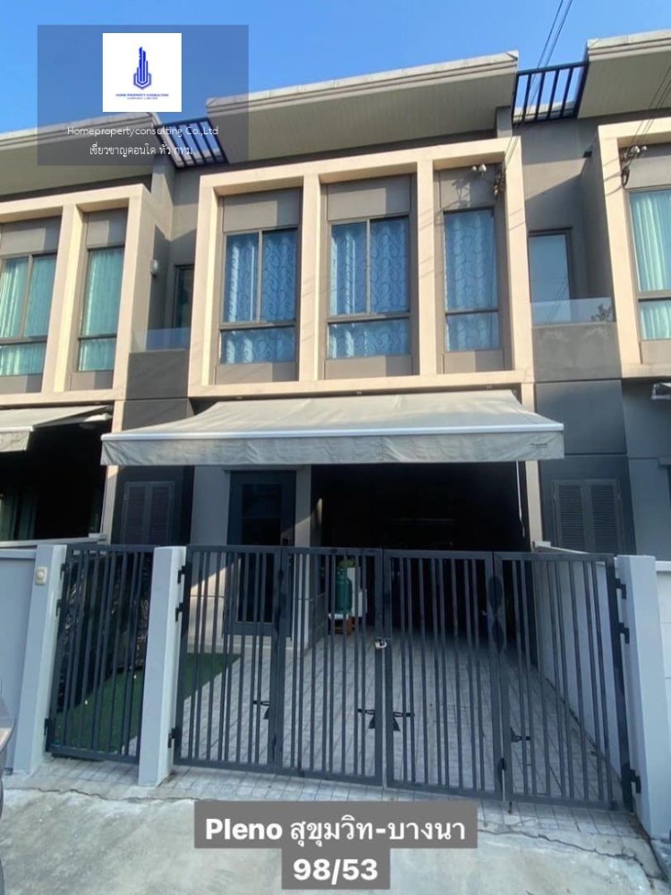 For RentTownhomeSamut Prakan,Samrong : For rent at Pleno Sukhumvit-Bangna  Negotiable at @condo600 (with @ too)