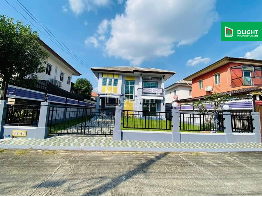 For SaleHouseSamut Prakan,Samrong : Urgent sale, house, Pruksa Village Village 7, Phra Samut Chedi, 83 sq m, 3 bedrooms, 2 bathrooms, price 3.8 million.