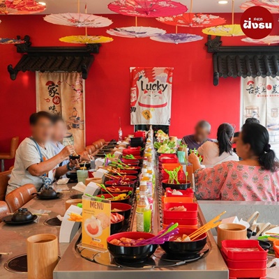 เซ้งร้านค้า/ตลาดนัดราษฎร์บูรณะ สุขสวัสดิ์ : เซ้งร้าน บุฟเฟต์ชาบู+ซูชิ พระประแดง สมุทรปราการ ร้านติดถนน โดดเด่นมองเห็นได้ชัด โซนปิ้งย่างก็มี