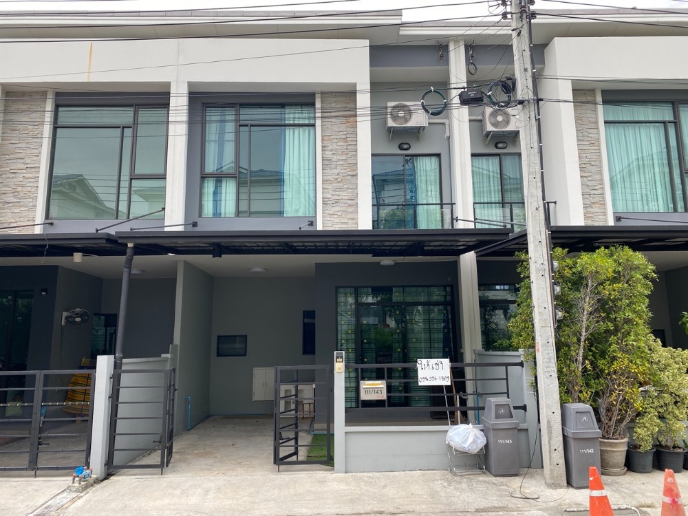 For RentNawamin, Ramindra : Townhouse for rent, Pleno Phahon Yothin-Watcharapol, Phetkasem Road