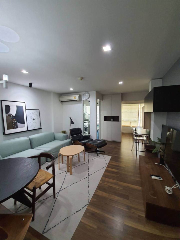 For RentCondoOnnut, Udomsuk : The Room Sukhumvit 79 2 bedrooms, 1 bathroom Size 60 sq m. 7th Floor