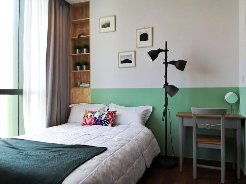 For RentCondoRatchathewi,Phayathai : Wish Signature Midtown Siam 1【𝐒𝐄𝐋𝐋 & 𝐑𝐄𝐍𝐓】🔥 Minimal room, cutely decorated, warm, high floor, city view, near BTS Ratchathewi. 🔥 Contact Line ID: @hacondo