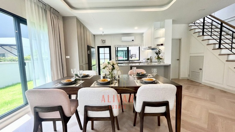 ให้เช่าบ้านบางนา แบริ่ง ลาซาล : RH071024 ให้เช่า บ้านเดี่ยว 2ชั้น 4ห้องนอน Centro Bangna ทำเลติด Mega bangna