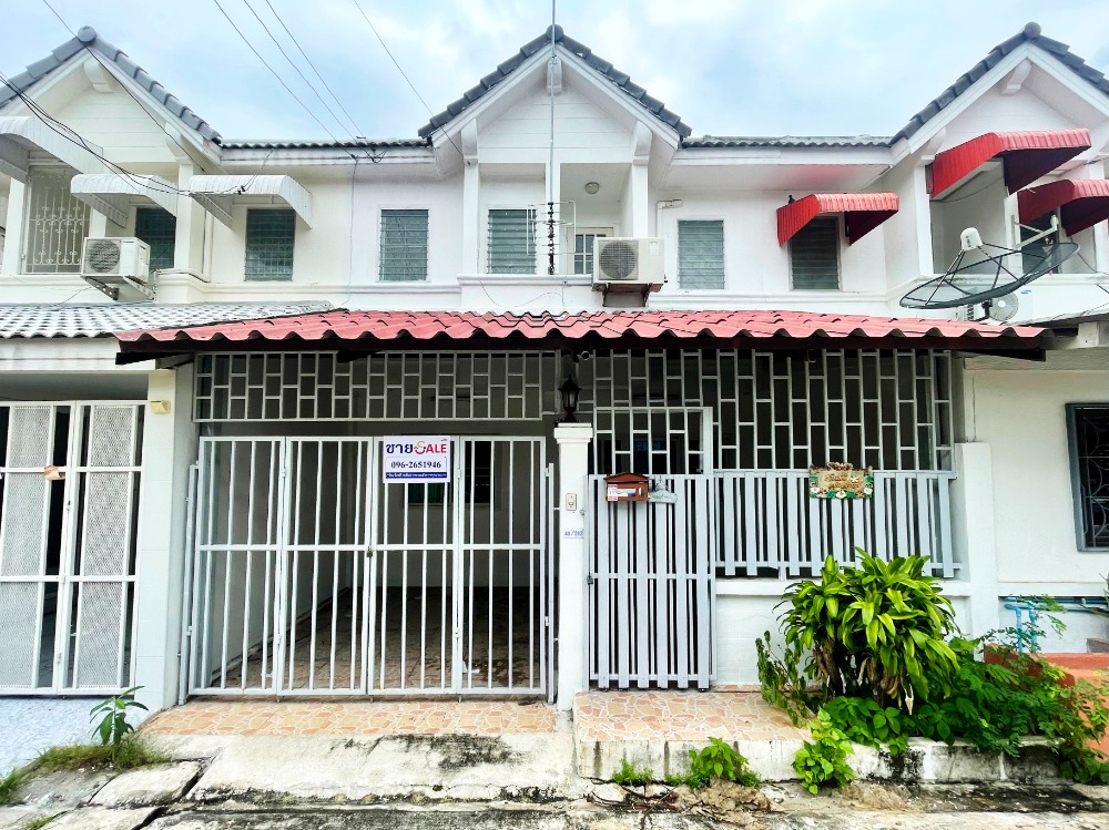 ขายทาวน์โฮมปทุมธานี รังสิต ธรรมศาสตร์ : หมู่บ้านแพรมาพร บ้านสวยพร้อมอยู่ ราคาถูก