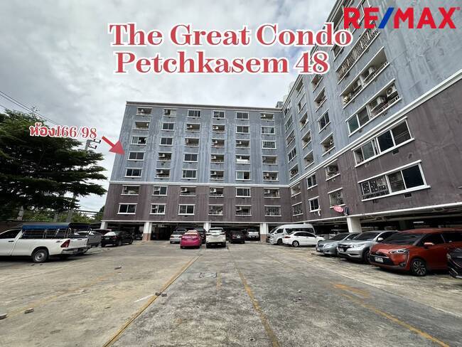 For SaleCondoBang kae, Phetkasem : Condo for sale, The Great Condo Petchkasem 48, corner room, newly renovated, beautiful, ready to move in, near MRT Petchkasem 48, only 1 km., near Siam University, Seacon Bangkae, Bangkae Market, convenient transportation