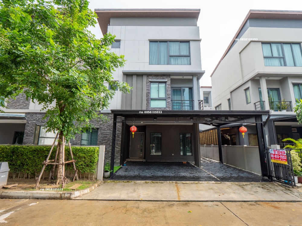 For SaleHousePattanakan, Srinakarin : Beautiful house for sale, best price, Baan Klang Muang The Edition Rama 9, Krungthep Kreetha, Baan Klang Muang The Edition Rama 9 - Krungthep Kreetha