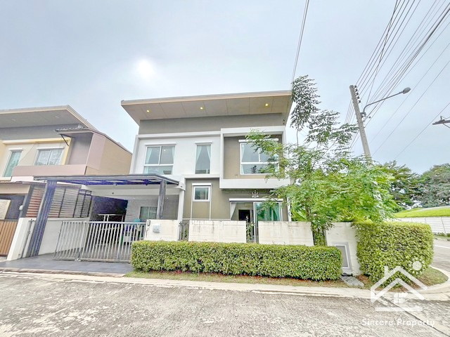 ขายบ้านพัทยา บางแสน ชลบุรี สัตหีบ : ขายบ้านคาซ่า แกรนด์ มิตรสัมพันธ์(Casa Grand Mitsumphan) หลังมุม (SIN15)