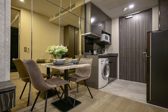 ให้เช่าคอนโดสุขุมวิท อโศก ทองหล่อ : FOR RENT ASHTON ASOKE, 1 Bed 1 Bath, 35 Sq.m., 35,000 THB/Month