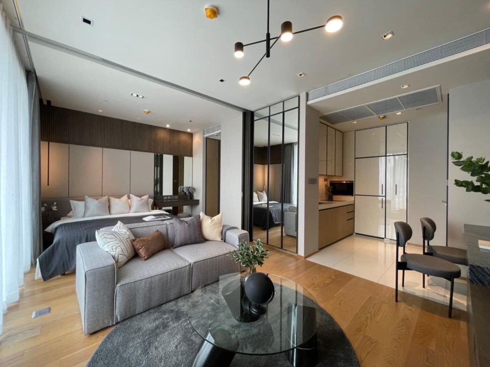 For RentCondoSukhumvit, Asoke, Thonglor : New room! Beatniq Sukhumvit 32, beautifully decorated room, city view, fully furnished, near BTS Thonglor, ready to move in