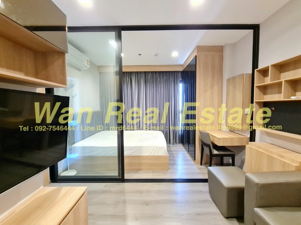 ให้เช่าคอนโดรัตนาธิเบศร์ สนามบินน้ำ พระนั่งเกล้า : ให้เช่า politan rive ขนาด 25 ตร.ม.ชั้น 53 วิวแม่น้ำ ตกแต่งสวย ฟรีส่วนกลาง