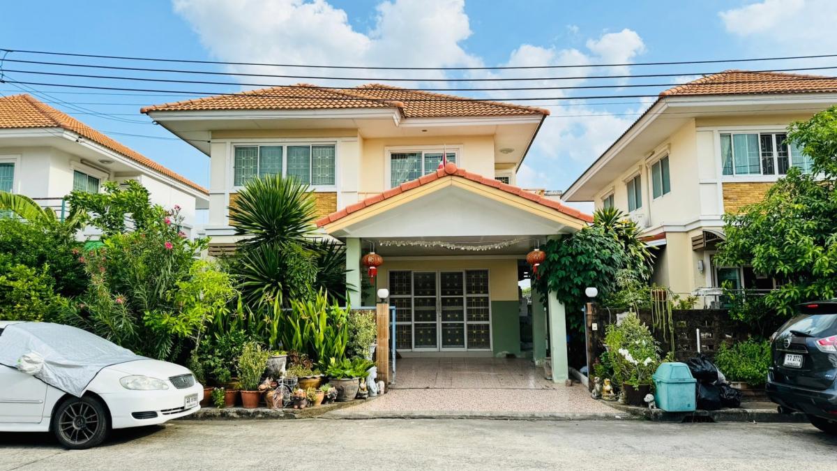 ขายบ้านนนทบุรี บางใหญ่ บางบัวทอง : 📣 [For Sale] ขายบ้านเดี่ยว 2 ชั้น โครงการบ้านสวนเติมรัก  บางบัวทอง นนทบุรี🏡✨