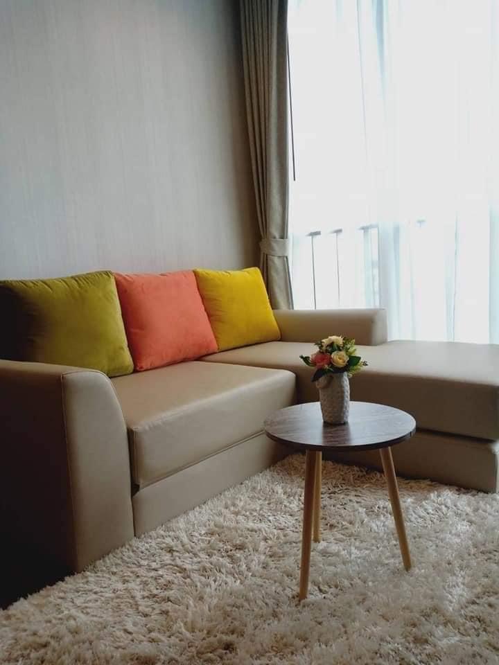 For RentCondoRama9, Petchburi, RCA : New room! THE line Asoke Ratchada, fully furnished, has washing machine, near MRT and Central Rama 9.