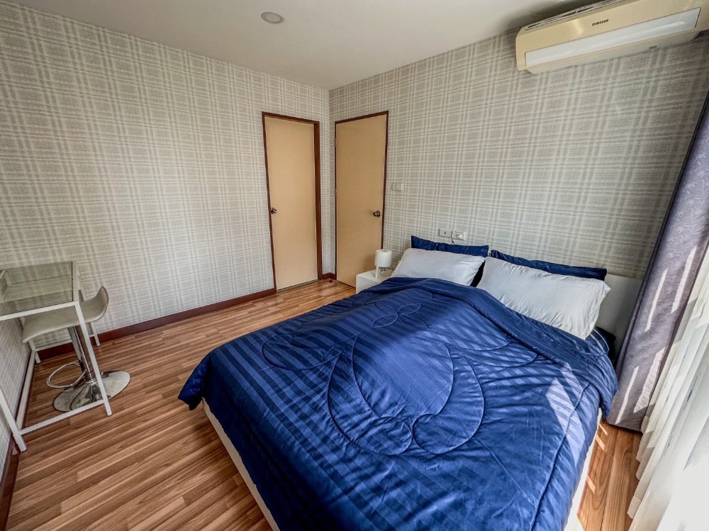 For SaleCondoYothinpattana,CDC : 2 bedrooms, 1 bathroom, less than 3 million, Muji style room, BTS Watcharapol