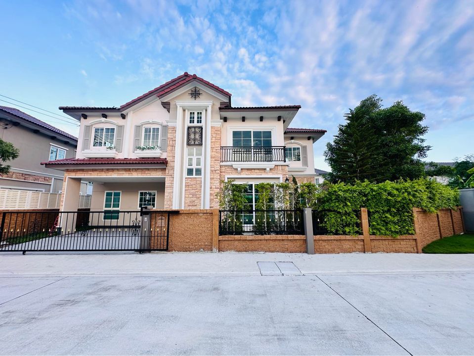 ให้เช่าบ้านบางแค เพชรเกษม : ให้เช่าบ้านเดี่ยว หมู่บ้าน NEO HOME BANGKAE หลังมุม ใกล้ The Mall บางแค และ MRT บ้านสวย พร้อมอยู่