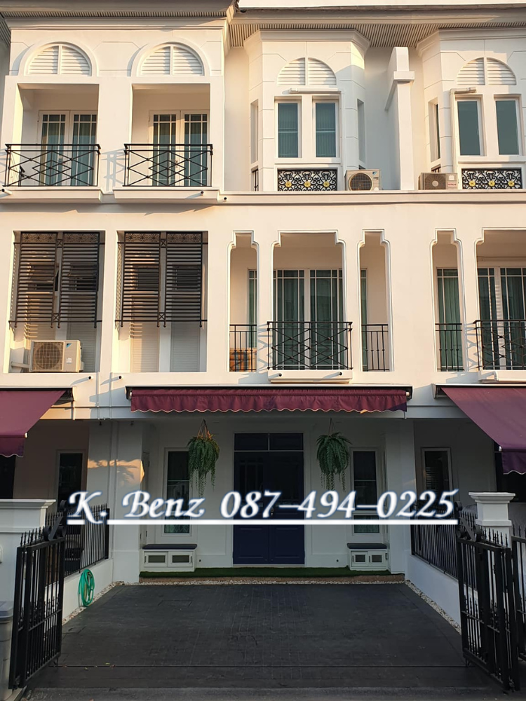 ให้เช่าทาวน์โฮมอ่อนนุช อุดมสุข : ให้เช่า ทาวน์โฮม 3 ชั้น แต่งหรู บ้านลีออง สุขุมวิท 62  ทำเลดี เดินทางสะดวก เครื่องใช้ไฟฟ้าครบครัน