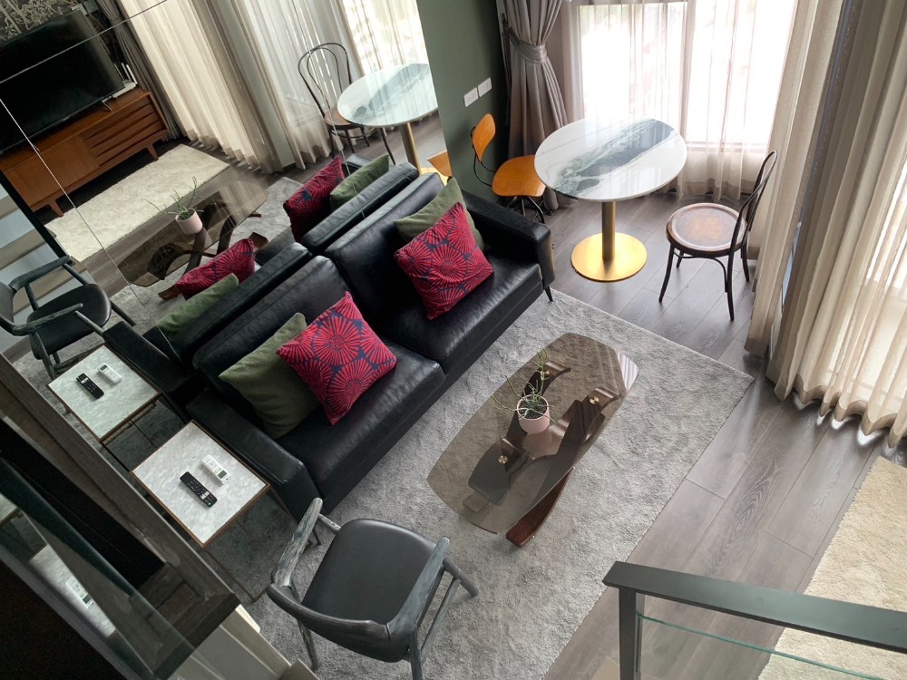 For RentCondoKasetsart, Ratchayothin : For rent: Loft room (Duo Space), 1 bedroom, 1 bathroom, Knightsbridge Space Ratchayothin
