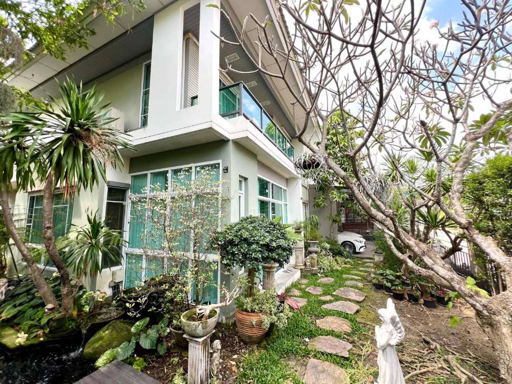 For SaleHouseNawamin, Ramindra : S-HBLV101 For sale, single house, Habitia Vent Village, Panya Ram Intra Road, 2 floors, 108 sq m, usable area 233 sq m, 4 bedrooms, 4 bathrooms, 12 million, 064-959-8900