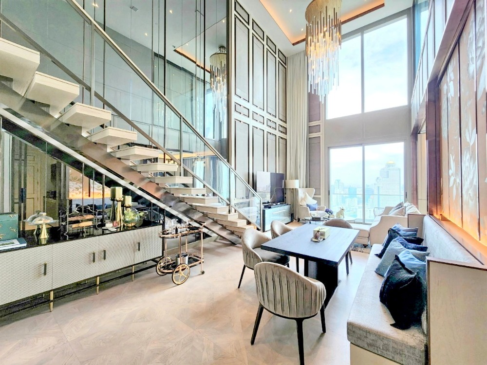 ให้เช่าคอนโดวงเวียนใหญ่ เจริญนคร : 8184(TE)♚ For RENT ให้เช่า 1 ห้องนอน |ติด BTS เจริญนคร | The Residences at Mandarin Oriental, Bangkok♘พื้นที่:164.41ตร.ม.♖เช่า:300,000฿☏O86-4540477,065-9423251♙LineID:@newnormal