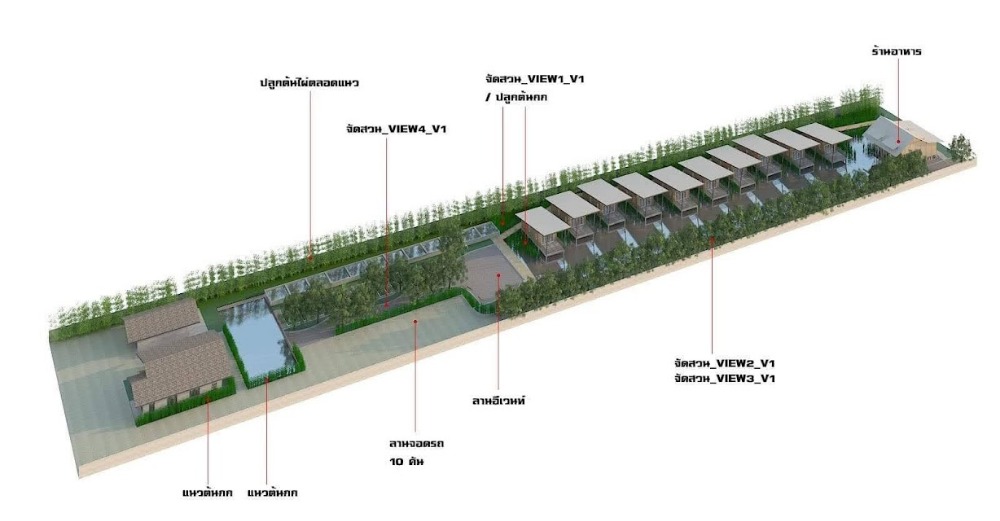 For RentHotel&Apartment BusinessKrabi : For Rent: Prime Land with 6 Rooms for Accommodation in Koh Lanta, Krabi – A Perfect Business Opportunity
