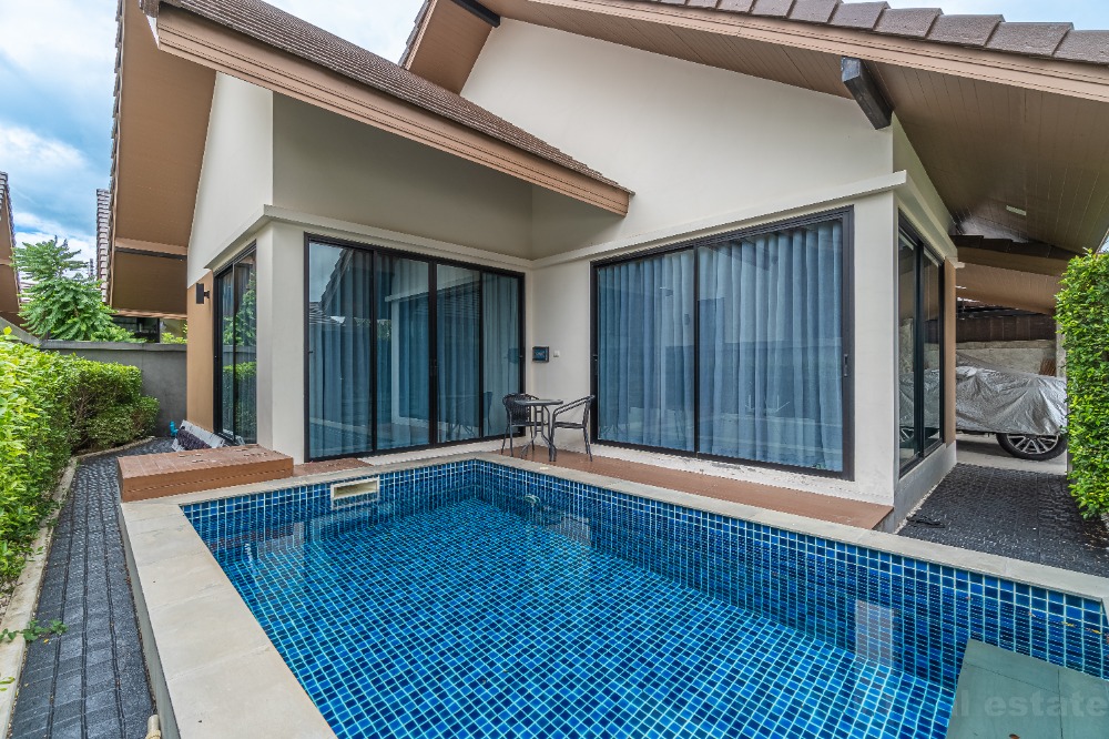 ให้เช่าบ้านพัทยา บางแสน ชลบุรี สัตหีบ : บ้านเดี่ยว 2 ห้องนอนพร้อมสระให้เช่า