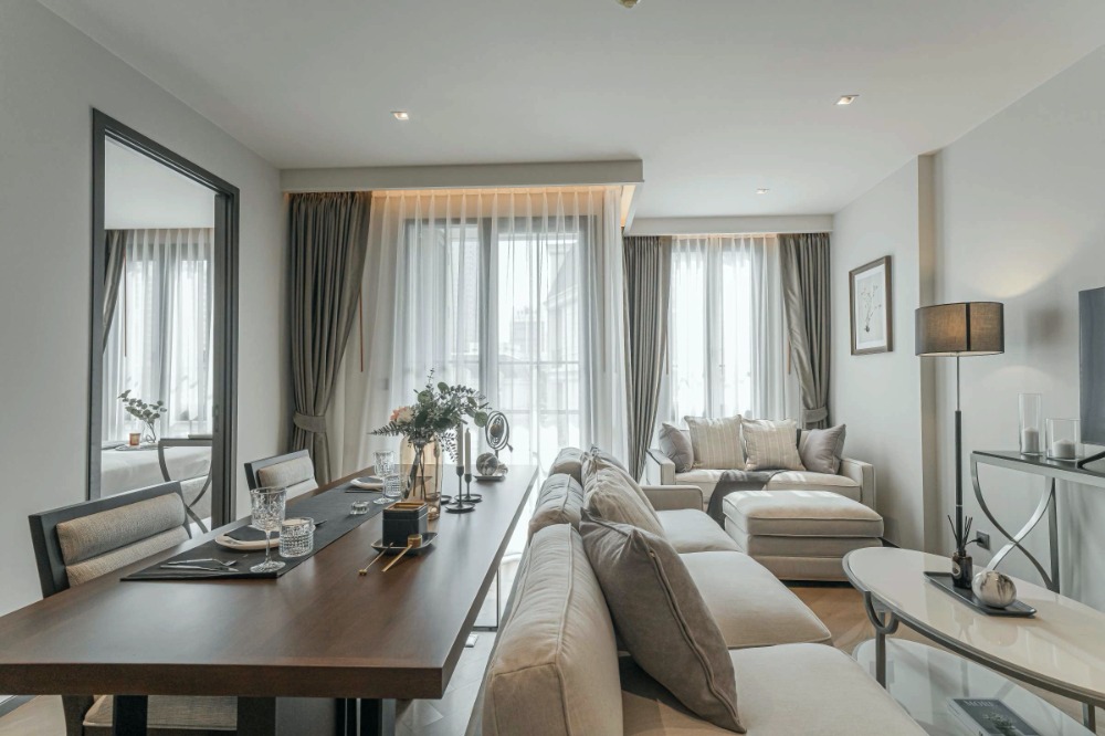 For RentCondoSukhumvit, Asoke, Thonglor : For rent🌿The Reserve Sukhumvit 61🌿 Very beautiful room, ready to move in immediately🪴