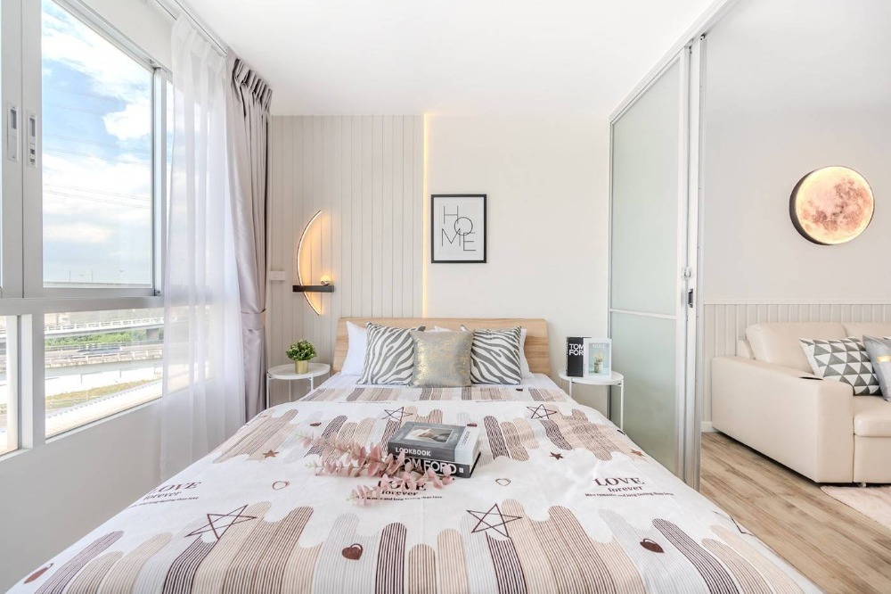 D Condo On Nut - Rama 9, 1 bedroom, beautiful room, cute, fully furnished, ready to move in_Do440 Loading...