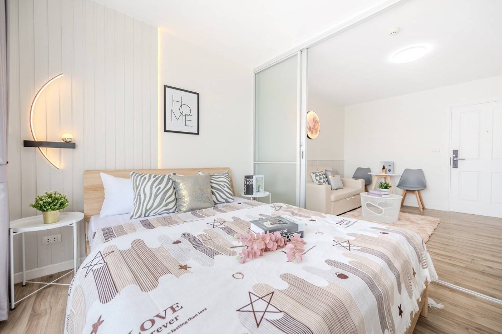 D Condo On Nut - Rama 9, 1 bedroom, beautiful room, cute, fully furnished, ready to move in_Do440 Loading...