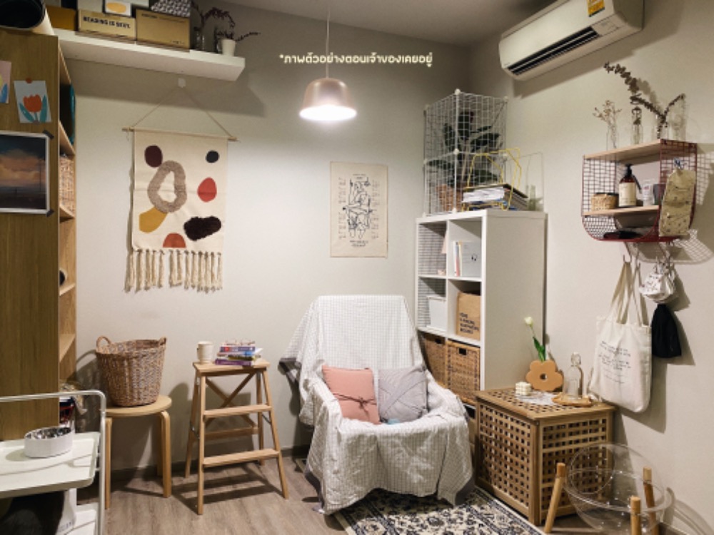 For SaleCondoBang Sue, Wong Sawang, Tao Pun : Condo for sale, east side room, morning light, swimming pool view