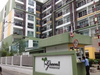 For RentRetail SpaceOnnut, Udomsuk : 🔥🔥 For sale-rent urgently!..shop Shop Condo The Green 2 Sukhumvit 101, the entrance to the alley next to Punnawithi BTS station. The project has a total of 262 units, only 2 shops, can be lived in, has a private bathro