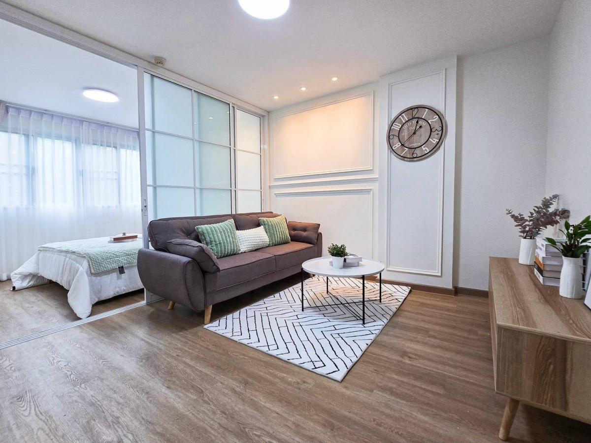 🏬✈️ Working in the airport Must be here. D Condo Onnut Suvarnabhumi, new decoration near the airport, the best location, the best price 🖋️🖋️ Loading...