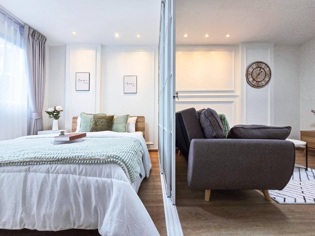 🏬✈️ Working in the airport Must be here. D Condo Onnut Suvarnabhumi, new decoration near the airport, the best location, the best price 🖋️🖋️ Loading...