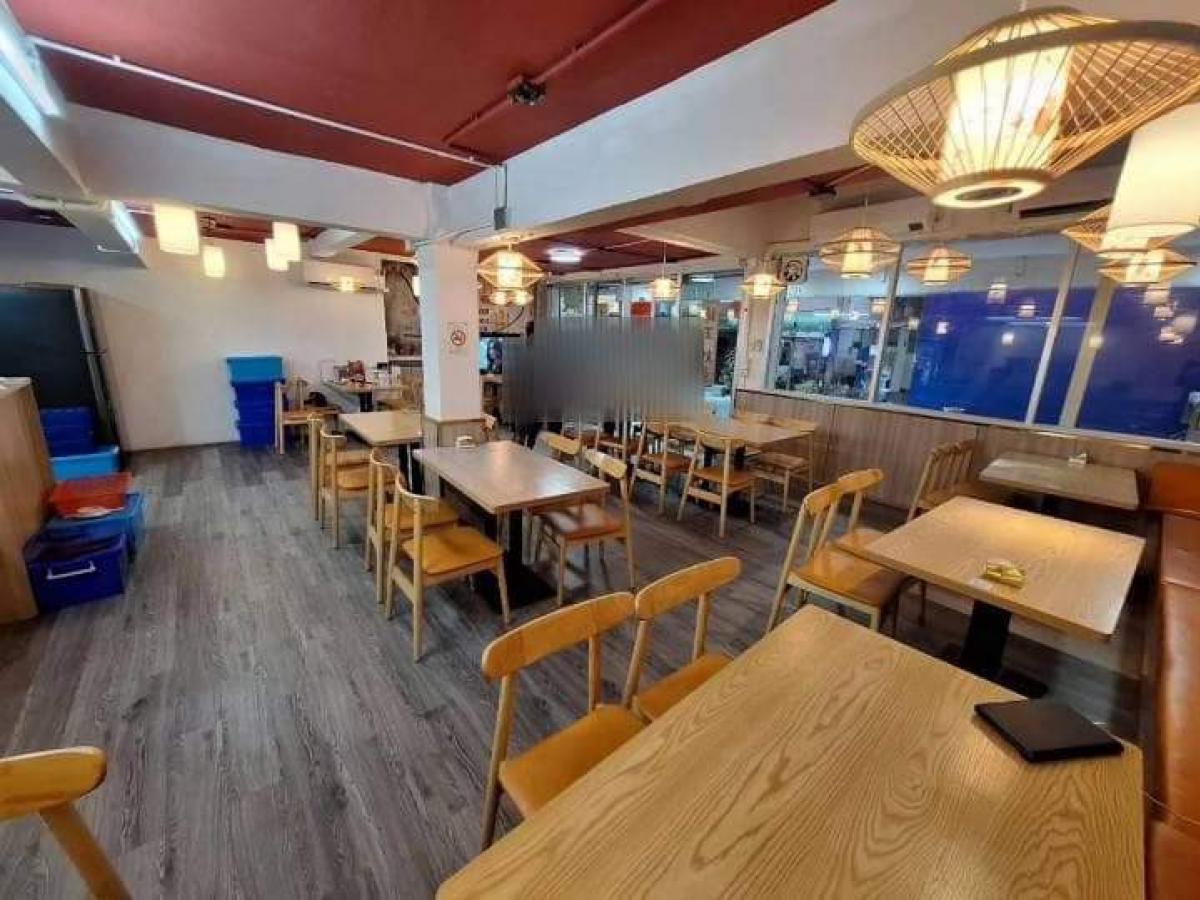 For LeaseholdRetail SpaceRatchadapisek, Huaikwang, Suttisan : #Urgent sale of a restaurant at a loss #Prime location in Huai Khwang, fully equipped and ready to continue the business