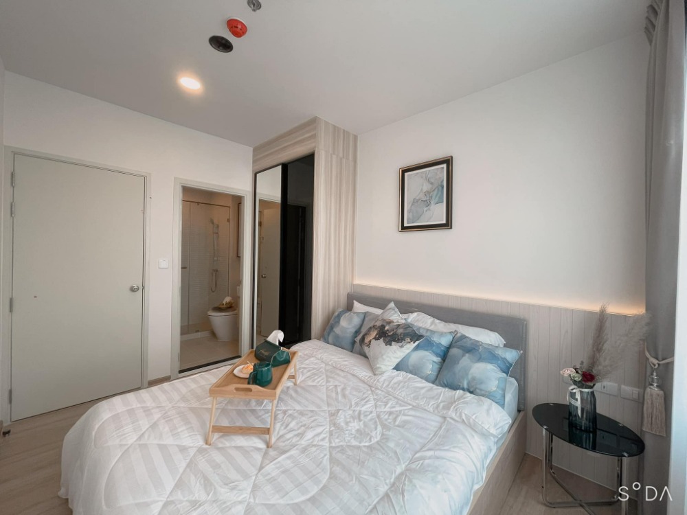 ให้เช่าคอนโดเกษตรศาสตร์ รัชโยธิน : ✅Chewathai Kaset - Nawamin ห้องสไตล์มินิมอล สีสว่าง ราคาดี  พร้อมเข้าอยู่