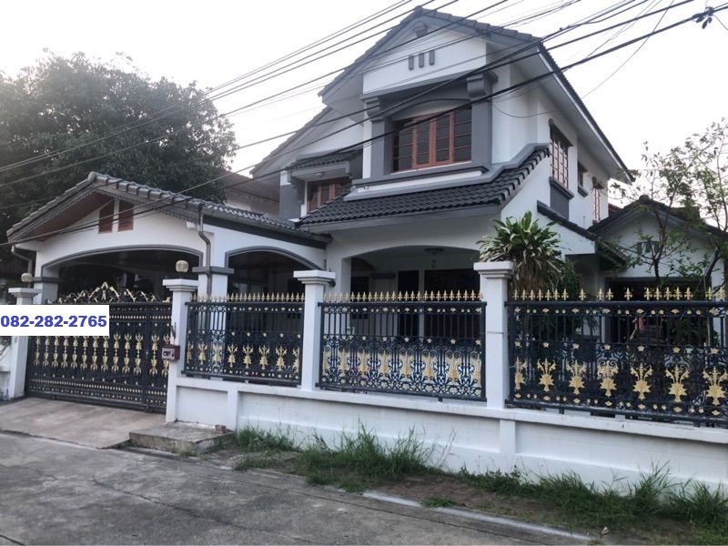 For SaleHouseNawamin, Ramindra : 78 sq m, 3 bedrooms, 3 bathrooms, 2-storey detached house, Chaiyaphruek, Ram Intra