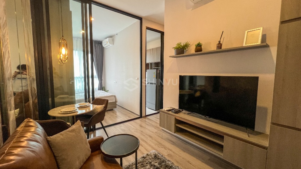 For RentCondoOnnut, Udomsuk : For Rent – KnightsBridge Prime Onnut, Size 26.95 sqm., 1 Bed 1 Bath on Floor 47th