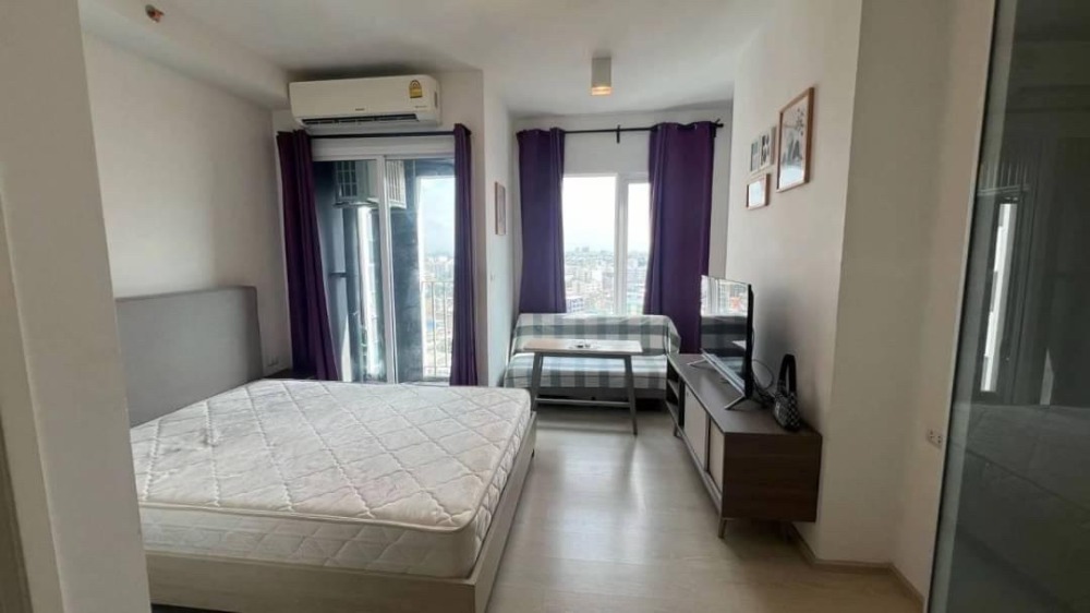 For SaleCondoRatchadapisek, Huaikwang, Suttisan : ★Great value, beautiful room at 1.89 million baht, easy for you to own, surrounded by restaurants and delicious food, near MRT Huai Khwang★ @ chapter one eco ratcha-huaikhwang