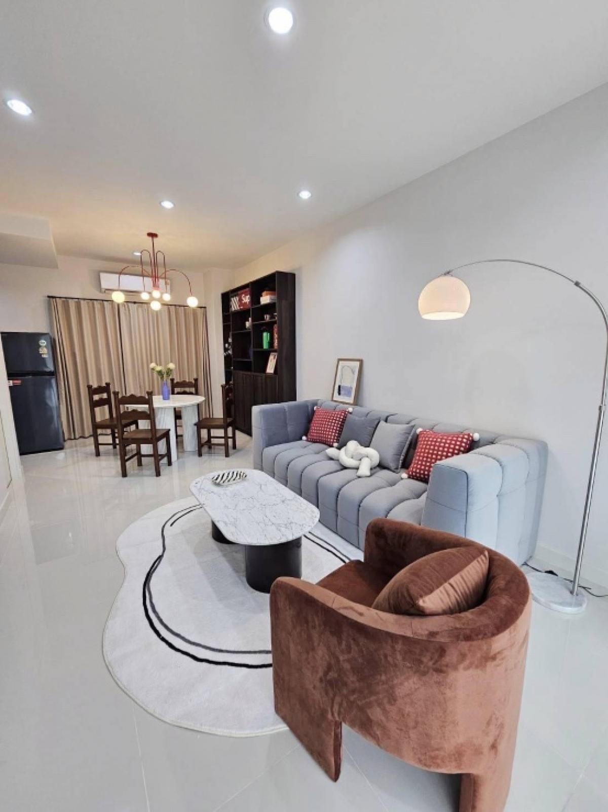 For RentTownhomeMin Buri, Romklao : ✨For rent a Townhome near Brighton College and Wellington College ready to transfer. Fully furnished 3 bedrooms 2 bathrooms 1 restroom
