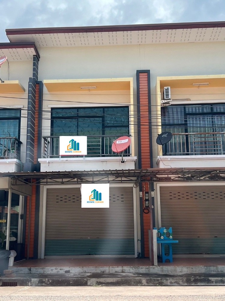 ขายอาคารพาณิชย์ระยอง : ขายอาคารพาณิชย์ 2 ชั้น 20.3 ตร.ว. หน้าหมู่บ้านเอกสิริ 1 ต.ตะพง อ.เมืองระยอง จ. ระยอง