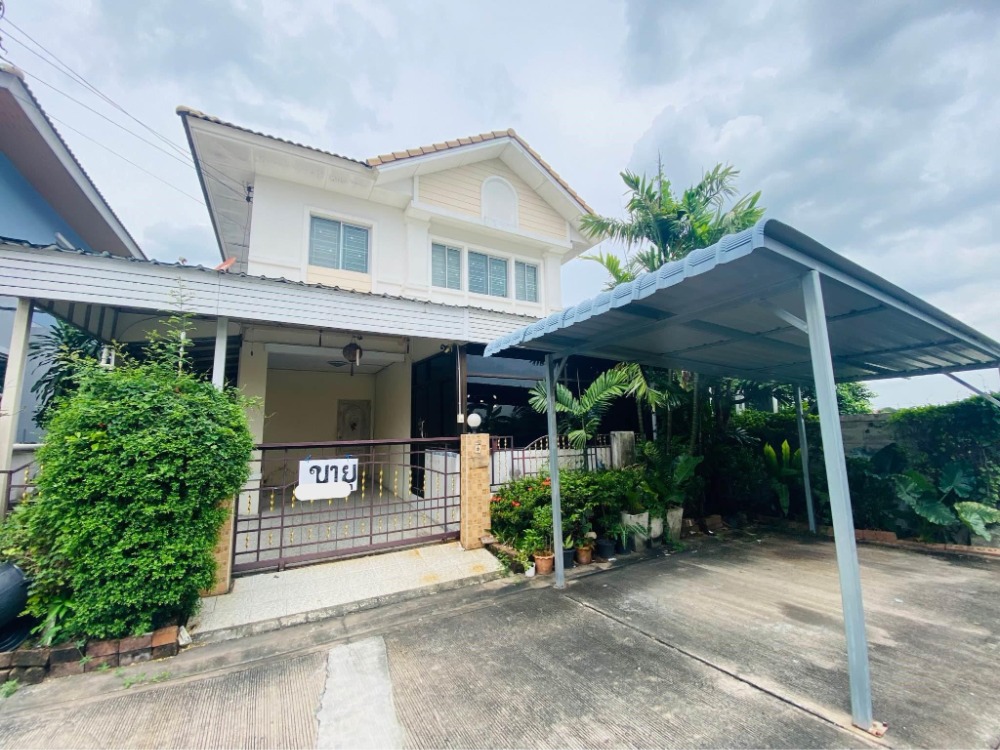 ขายบ้าน : S-BHRS101 ขาย บ้านแฝด บ้านบุรีรมย์ รามอินทรา - ซาฟารี เฟส2 2ชั้น ขนาด 37ตรว. พื้นที่ใช้สอย 148ตรม. 3นอน 2น้ำ 3.08 ล้าน 064-959-8900