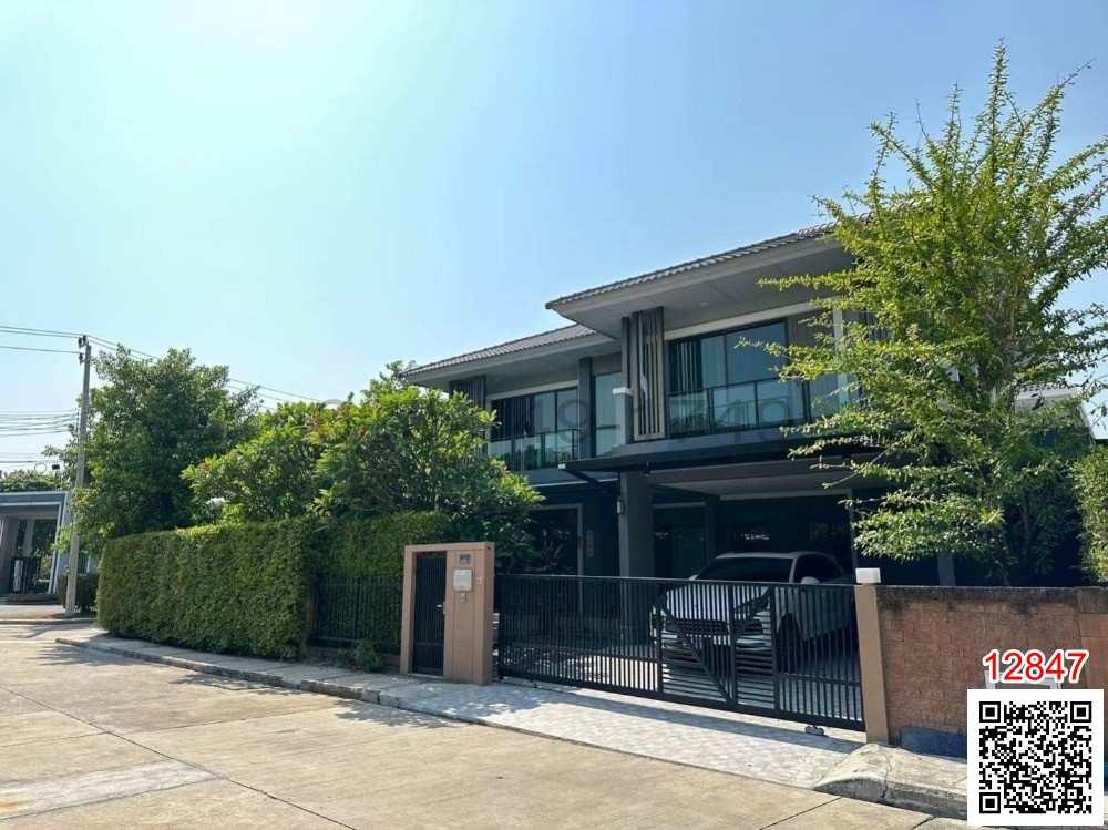 For RentHousePattanakan, Srinakarin : Single house for rent, The Plant Exclusique, Phatthanakan, near ARL-Hua Mak