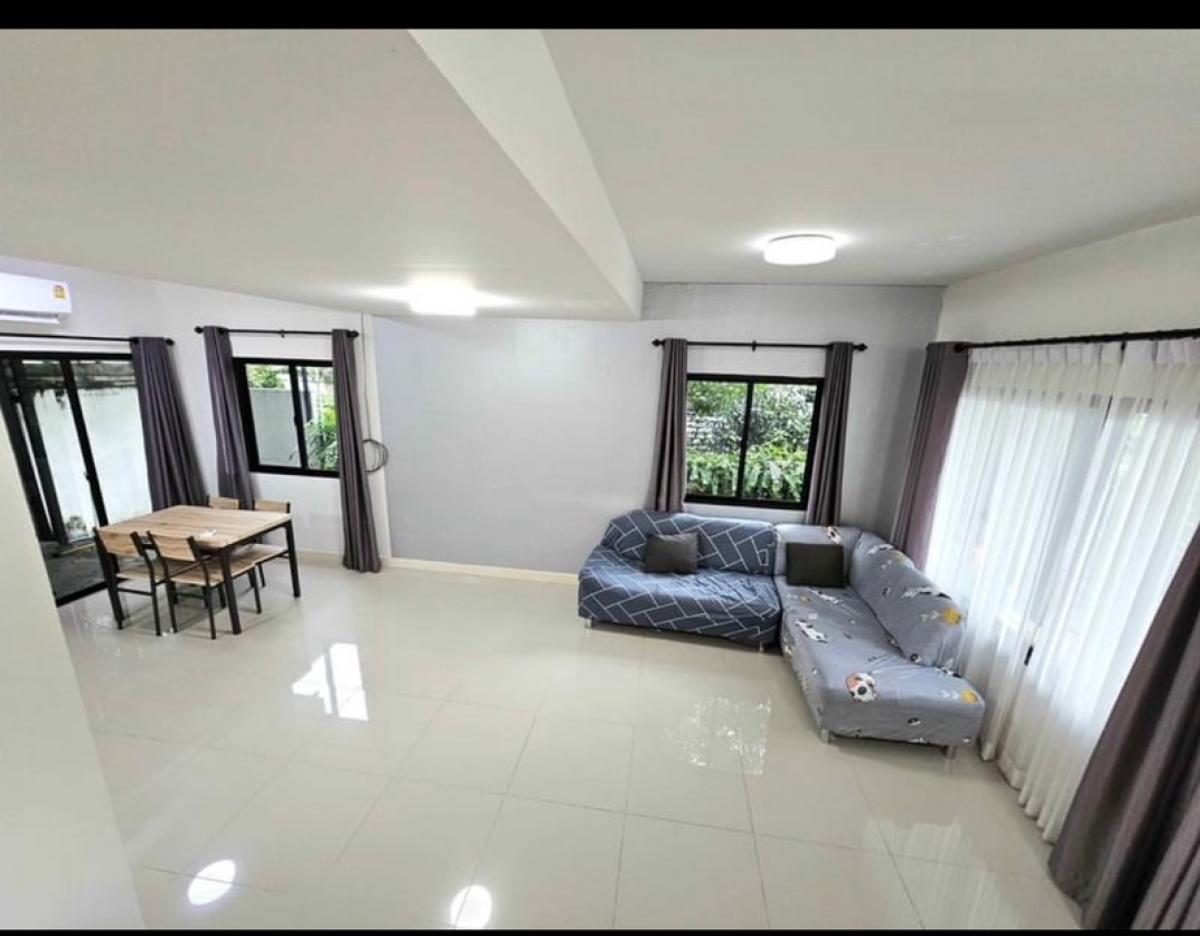 For RentTownhomePattanakan, Srinakarin : House for rent, The Connect 33, On Nut-Wongwaen, near Mega Bangna, house in good condition, ready to move in