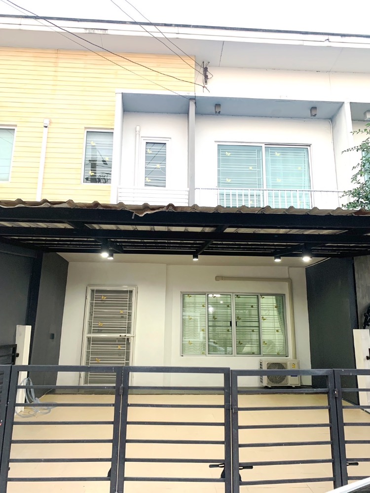 For RentTownhomeNawamin, Ramindra : Townhome for rent, The Connect 20, Watcharapol Expressway, fully furnished, near expressway, Saphan Mai BTS station