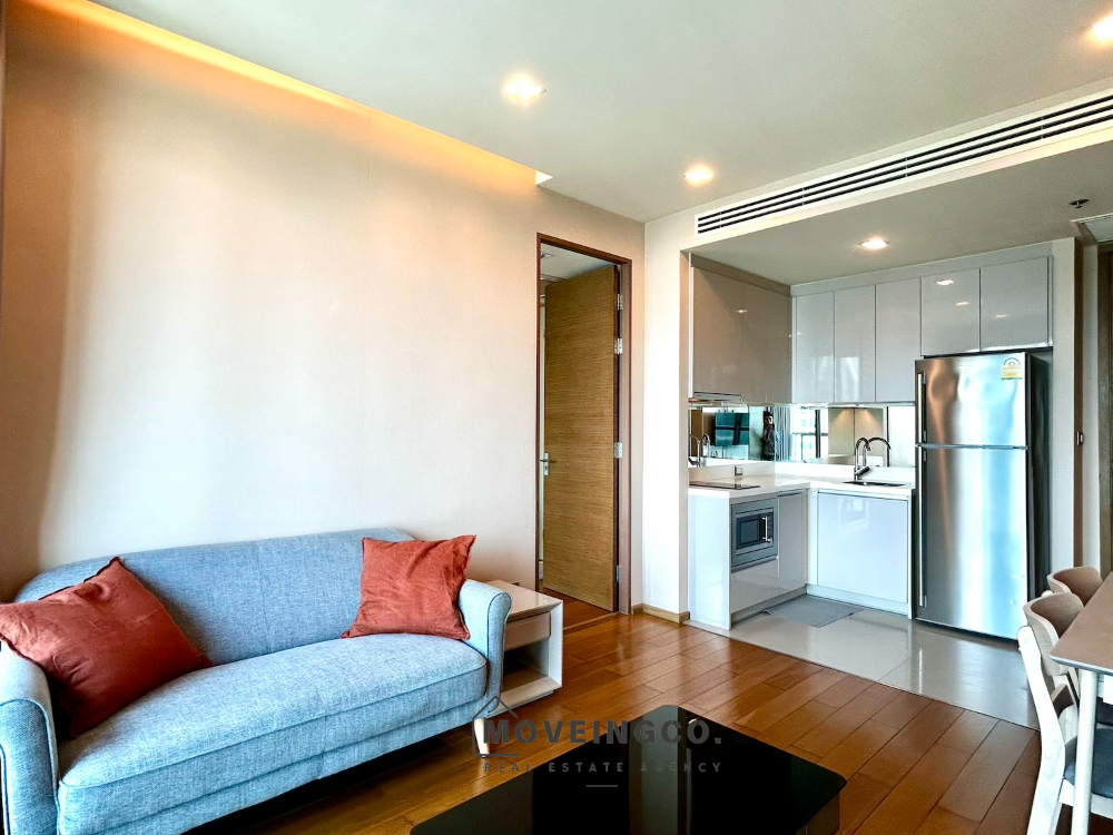 ให้เช่าคอนโดสาทร นราธิวาส : คอนโด 2 ห้องนอน ห้องมุม วิวเมือง ใกล้รถไฟฟ้าช่องนนทรี - ดิ แอดเดรสสาทร