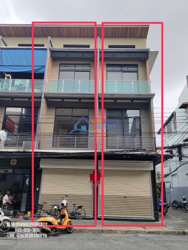 ให้เช่าร้านค้า/ตลาดนัดเยาวราช บางลำพู : อาคารพาณิชย์ให้เช่าติดถนน ป้อมปราบศัตรูพ่าย (ภูเขาทอง 500m) (MRT สามยอด 800m)