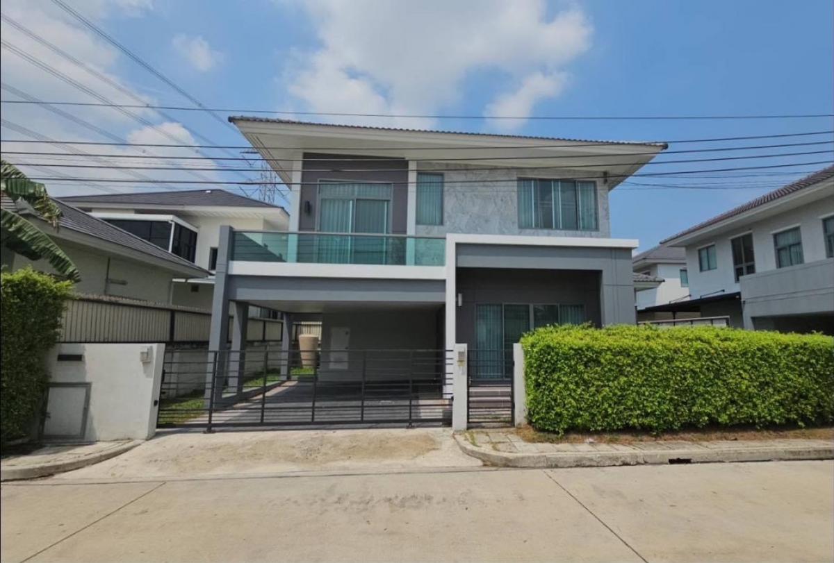 For SaleHousePattanakan, Srinakarin : Single house for sale, PERFECT PLACE project, Krungthep Kreetha, Rama 9