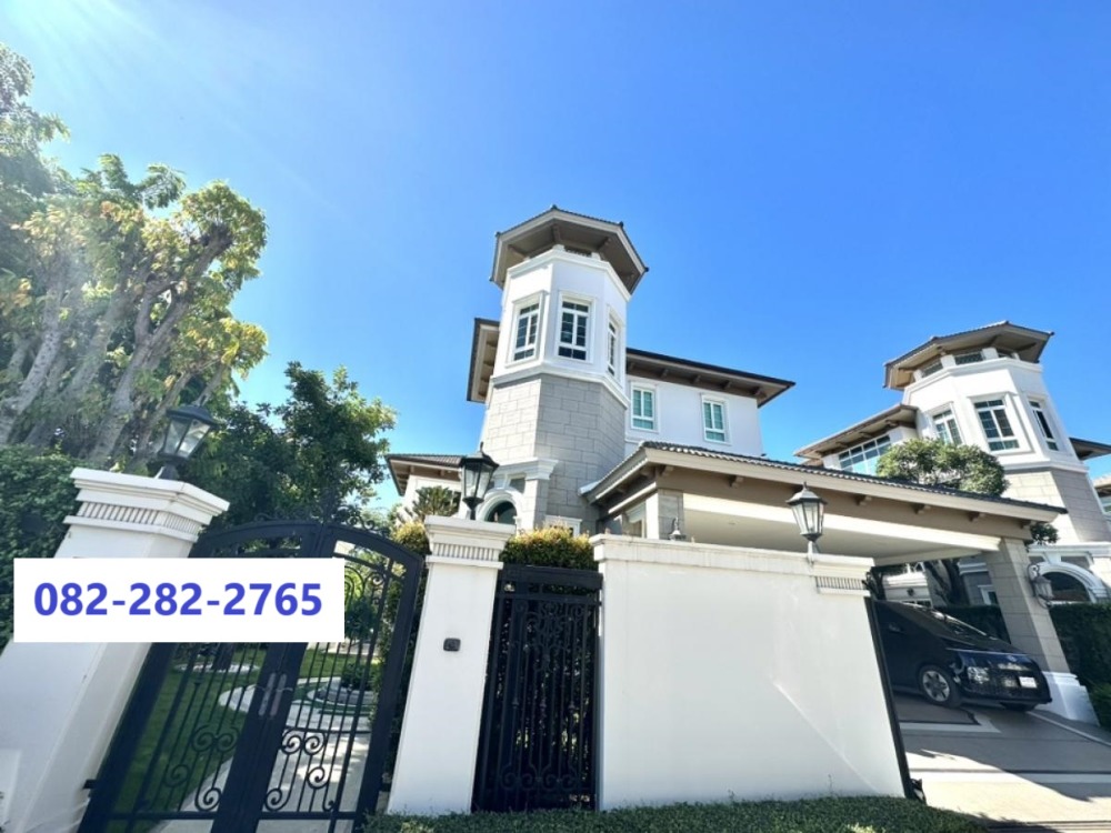 ขายบ้านพระราม 2 บางขุนเทียน : หลังมุม 125.4ตรว 4น5น บ้านเดี่ยว 3 ชั้น ลดาวัลย์ พระราม 2