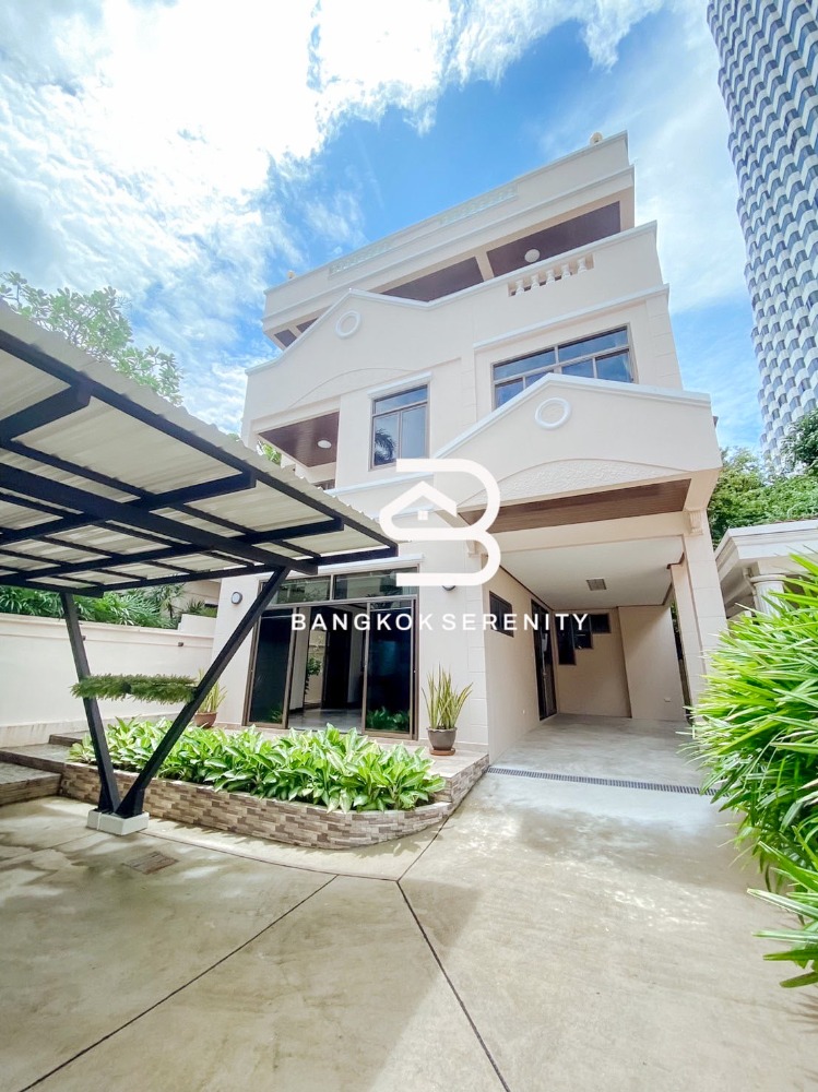 For RentHouseNana, North Nana,Sukhumvit13, Soi Nana : Single house on Sukhumvit 4 (Nana) for rent